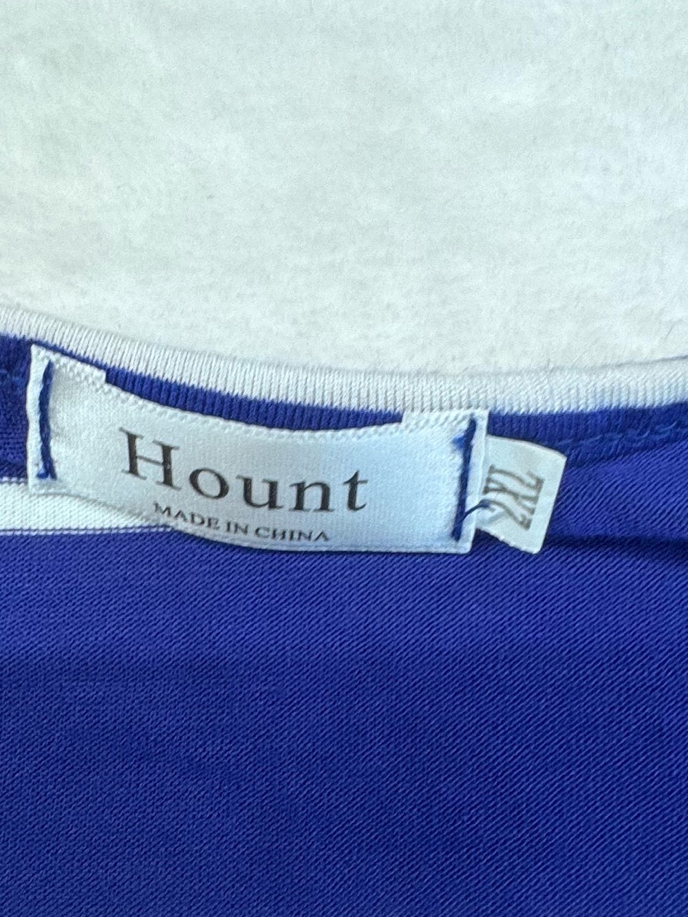 Hount Blue & White Striped Sleeveless Maxi Dress Size 2XL Casual Stretch - Picture 7 of 8